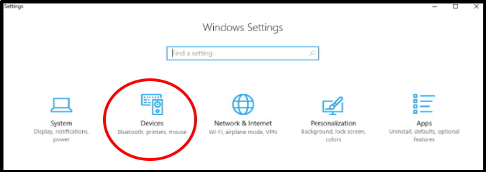 change printer settings