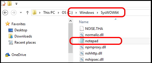 Notepad app directory 