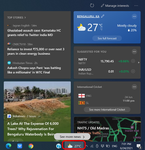 How To View News And Weather In Windows Taskbar Vrogue