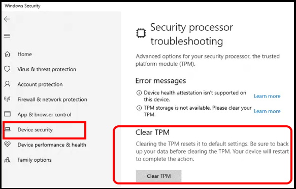 Trusted Platform Module TPM 2.0 Windows 10