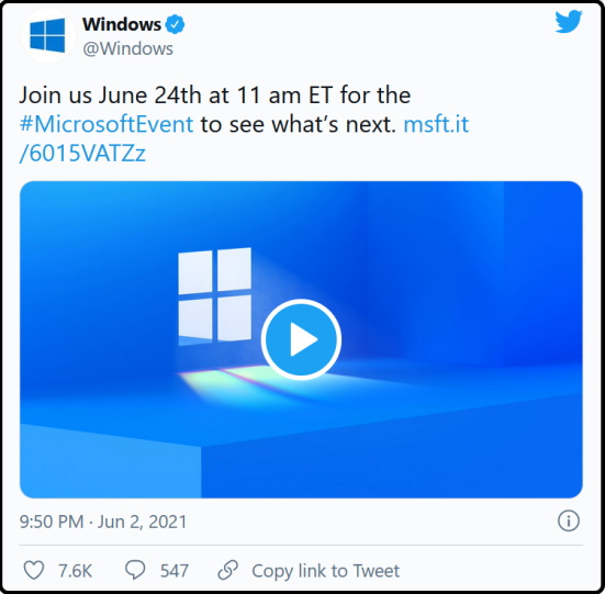 Windows 11 release date Microsoft going to announce