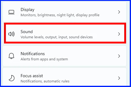 startup sound settings windows 11