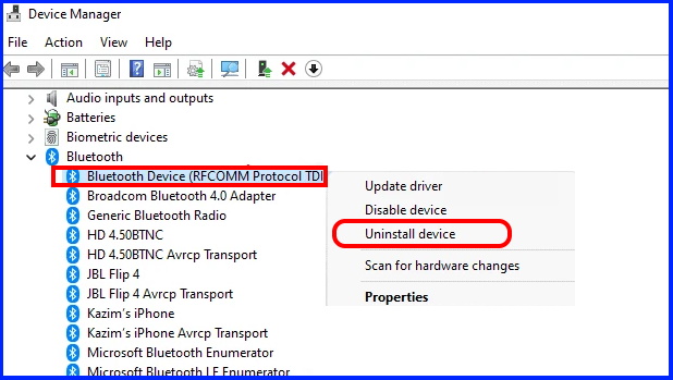 Bluetooth not Working in Windows 11