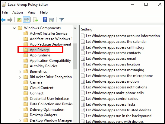 Stop Apps from accessing location