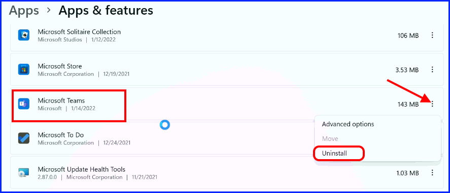 Microsoft Team msteams.exe Bad image error