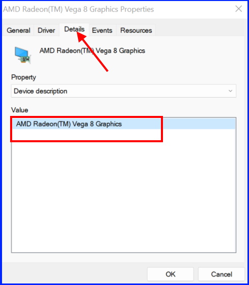 device driver properties