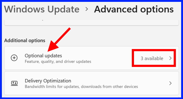 download windows11 optional updates