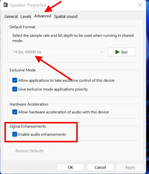 Windows 11 Audio Crackling and Sound Problem