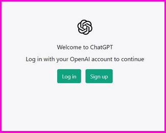 ChatGPT login