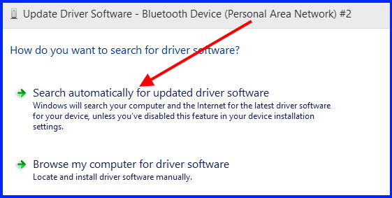 update network adapter driver