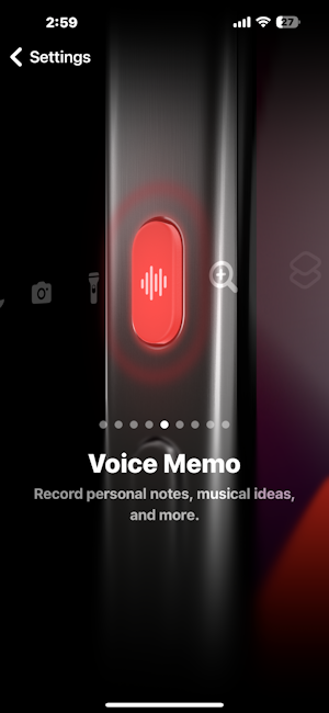 voice memo